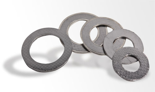 Graphite based flat gaskets